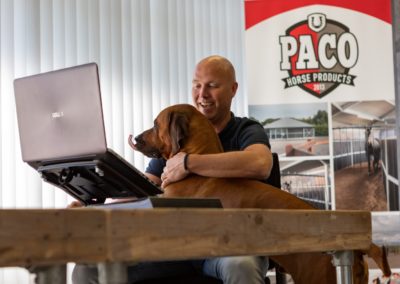 Ondernemer: Pascal Klein Kalvenhaar, eigenaar Paco Horse Products