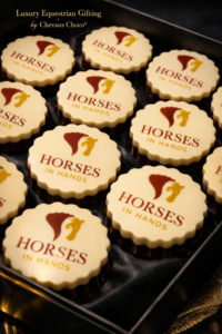 Luxe paardenchocolades in elegante verpakking (Aangepast)